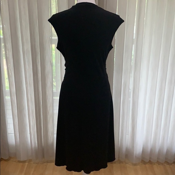 New Directions Black Dress Size Medium EUC - Picture 5 of 7